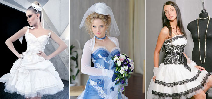 Лучшие платья невесты на рок свадьбу